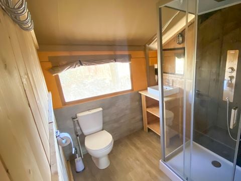 LODGE 4 personnes - Safari Lodge LUXE avec sanitaires