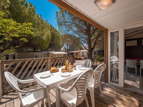 MOBILHOME 6 personnes - Mobil-home | Classic | 2 Ch. | 4/6 Pers. | Terrasse simple | Clim.