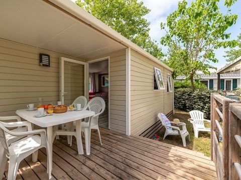MOBILHOME 4 personnes - Mobil-home | Comfort | 2 Ch. | 4 Pers. | Terrasse simple | Clim.