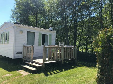 MOBILHOME 2 personnes - CLASSIQUE TV - TERRASSE 