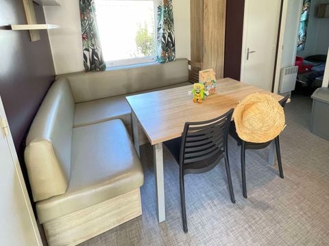 MOBILHOME 6 personnes - Mobil-Home - CONFORT - 3 Chambres - TV - avec terrasse semi couverte