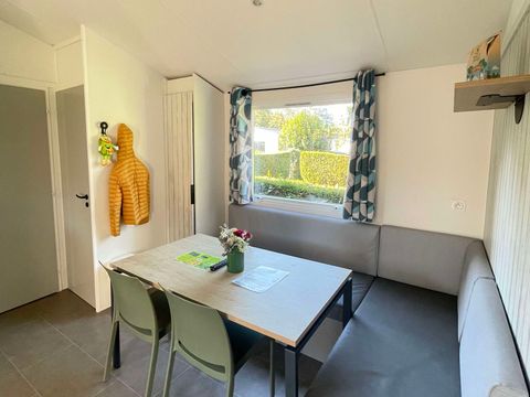 MOBILHOME 6 personnes - PRIVILEGE - 3 Chambres - TV - avec terrasse semi couverte
