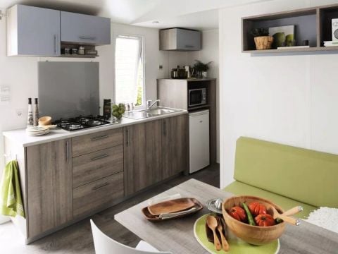 MOBILHOME 4 personnes - Mobil-home 3 Pièces 4 Personnes + TV