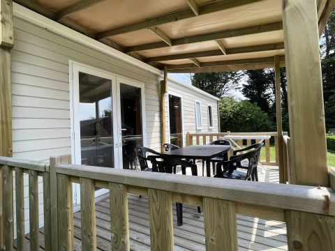 MOBILHOME 6 personnes - Mobil-home Privilège 4 Pièces 6 Personnes + TV