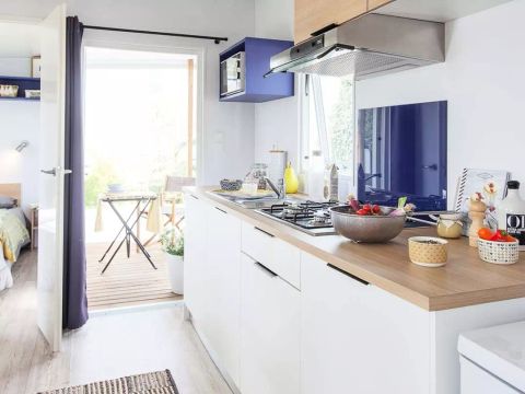 MOBILHOME 4 personnes - Mobil-home Privilège 3 Pièces 4 Personnes + TV