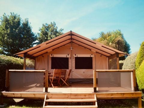 TENTE 5 personnes - Tente lodge non sanitarisée 2 chambres 5 p