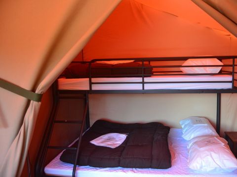 TENTE 5 personnes - Tente lodge non sanitarisée 2 chambres 5 p