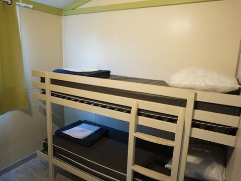 CHALET 4 personnes - 25m² / 2 chambres - Terrasse couverte