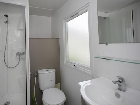 MOBILHOME 2 personnes - Valentin - cuisine sur terrasse