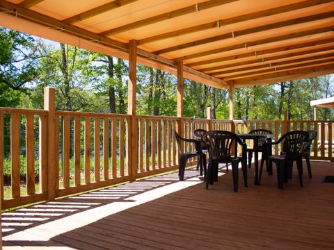 MOBILHOME 6 personnes - cottage 3 chambres rivière