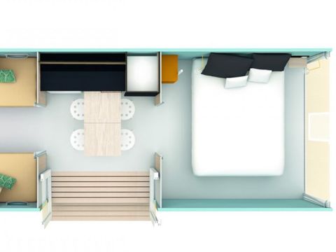 TENTE 4 personnes - COCO SWEET (SANS SANITAIRES)