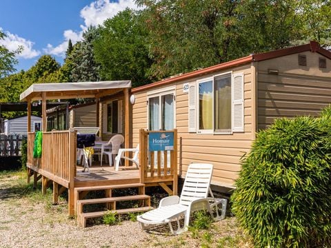 MOBILHOME 6 personnes - Comfort | 3 Ch. | 6 Pers. | Terrasse surélevée | Clim.