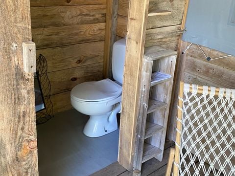 Bungalow toilé 4 personnes - B11 Lodge Toilé - 2 chambres - WC