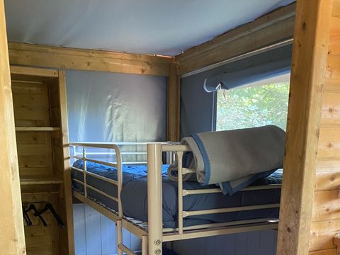 Bungalow toilé 4 personnes - B11 Lodge Toilé - 2 chambres - WC