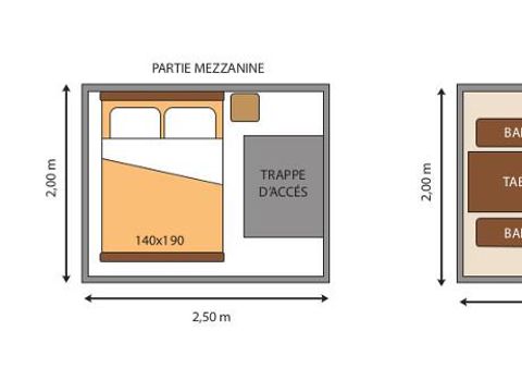 Tente en toile et en bois 2 personnes - Bivouac sous les étoiles