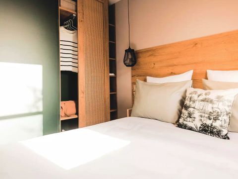 MOBILHOME 4 personnes - Côté Jardin 3 Pièces 4 Personnes + TV