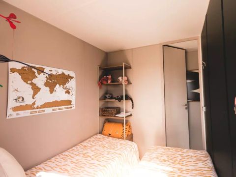MOBILHOME 4 personnes - Côté Jardin 3 Pièces 4 Personnes + TV