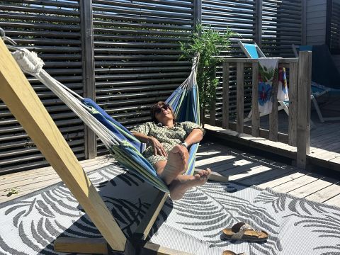 MOBILHOME 4 personnes - Côté Jardin 3 Pièces 4 Personnes + TV