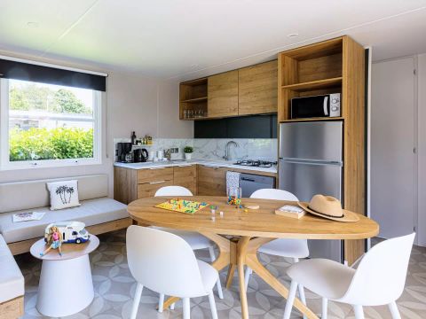 MOBILHOME 6 personnes - Family Kids & Baby 4 Pièces 6 Personnes + TV