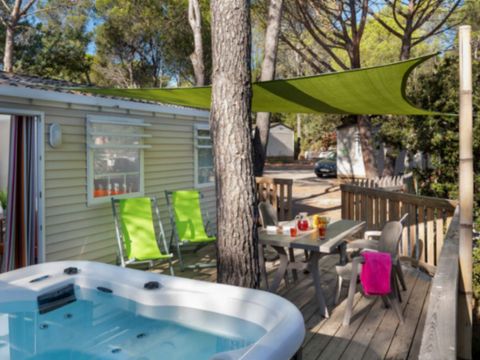 MOBILHOME 6 personnes - LUXE Family avec Spa