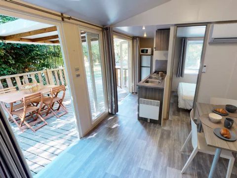 MOBILHOME 4 personnes - Mobil Home Klassic 3 Pièces 4 Personnes Climatisé