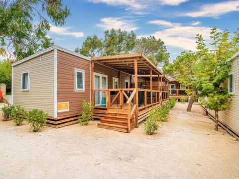 MOBILHOME 6 personnes - Mobil-home | Comfort | 3 Ch. | 6 Pers. | Terrasse surélevée | Clim.
