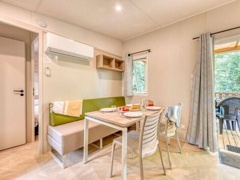 MOBILHOME 6 personnes - Mobil-home | Comfort | 3 Ch. | 6 Pers. | Terrasse surélevée | Clim.