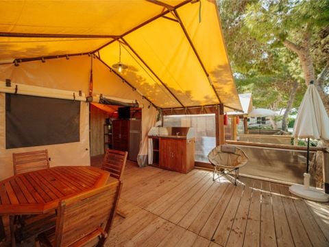TENTE TOILE ET BOIS 2 personnes - NASSAU TENT - Prix pour 2 personnes