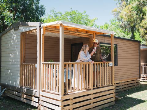 MOBILHOME 4 personnes - Bali 32m2 + Climatisation 4 personnes