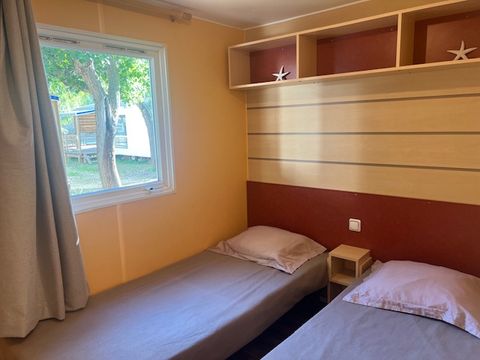 MOBILHOME 4 personnes - Loggia 32m2 + Climatisation 4 personnes