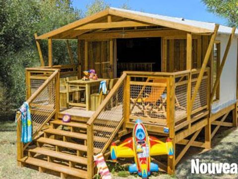 LODGE 4 personnes - Ecolodge 2 CH - 4 PERS 32 m² -  TV + CLIM 