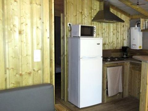 BUNGALOW TOILÉ 4 personnes - Ecolodge 2 CH - 4 PERS 32 m -TV + CLIM