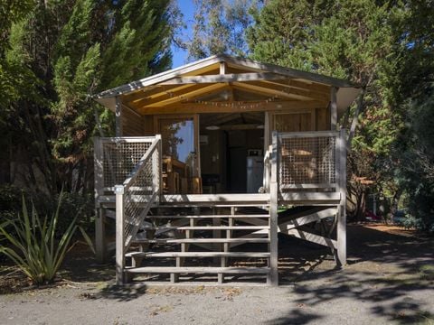 BUNGALOW TOILÉ 4 personnes - Ecolodge 2 CH - 4 PERS 32 m -TV + CLIM