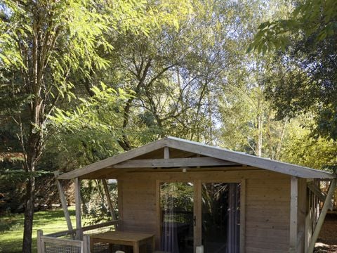 BUNGALOW TOILÉ 4 personnes - Ecolodge 2 CH - 4 PERS 32 m -TV + CLIM