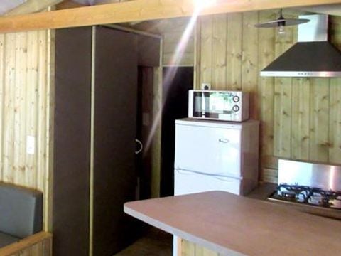 BUNGALOW TOILÉ 4 personnes - Ecolodge 2 CH - 4 PERS 32 m -TV + CLIM