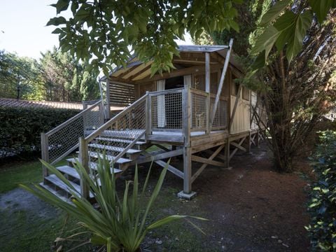 BUNGALOW TOILÉ 4 personnes - Ecolodge 2 CH - 4 PERS 32 m -TV + CLIM