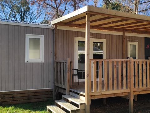 MOBILHOME 6 personnes - Cottage des Familles 3 CH- 6 PERS 32 m² - TV + CLIM + LV + DRAPS (inclus à la location à la semaine)