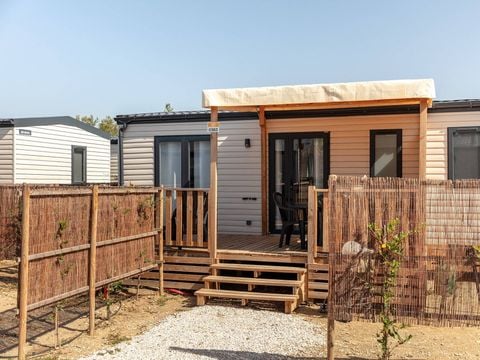 MOBILHOME 6 personnes - Comfort | 3 Ch. | 6 Pers. | Terrasse surélevée | Clim.