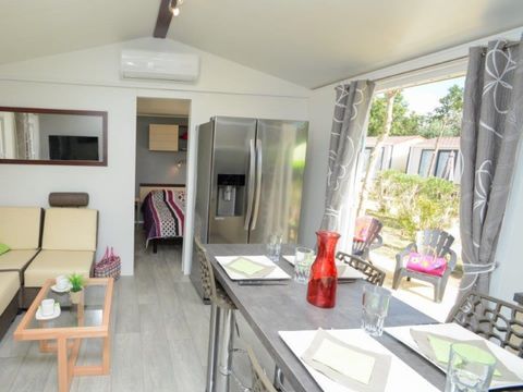 MOBILHOME 6 personnes - ALABAMA CONFORT - 2 chambres - TV - CLIM - LV - LL