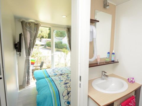 MOBILHOME 6 personnes - ALABAMA CONFORT - 2 chambres - TV - CLIM - LV - LL