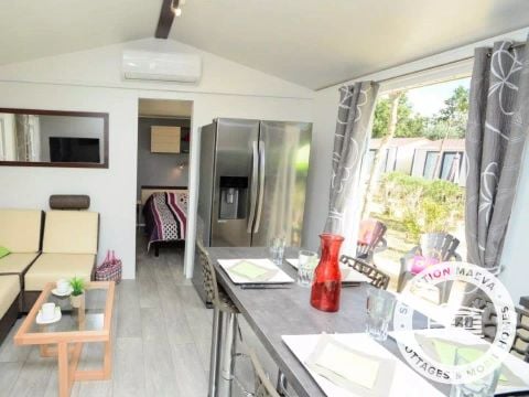 MOBILHOME 6 personnes - Mobil-home Alabama Confort 3 Pièces 4/6 Personnes Climatisé + TV 2 sdb MOBILHOME 6 personnes - Mobil-home Alabama Confort 3 Pièces 4/6 Personnes Climatisé + TV 2 sdb