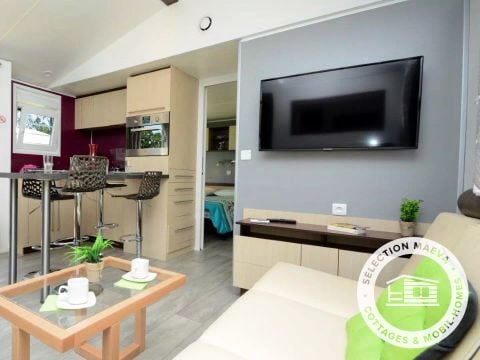 MOBILHOME 6 personnes - Mobil-home Alabama Confort 3 Pièces 4/6 Personnes Climatisé + TV 2 sdb MOBILHOME 6 personnes - Mobil-home Alabama Confort 3 Pièces 4/6 Personnes Climatisé + TV 2 sdb