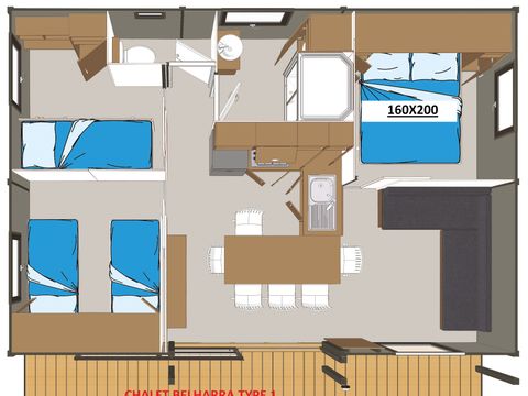 CHALET 6 personnes - BELHARRA 5/6 personnes - 3 chambres