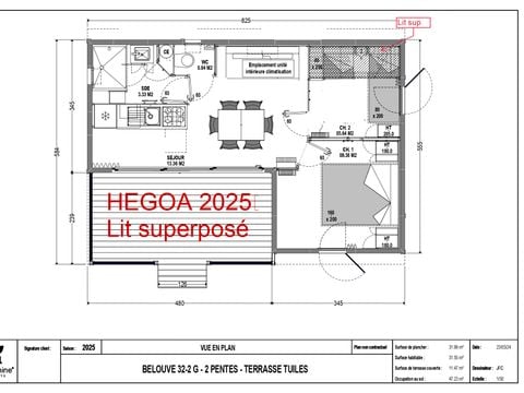 CHALET 6 personnes - HEGOA 4/6 personnes - douche XL