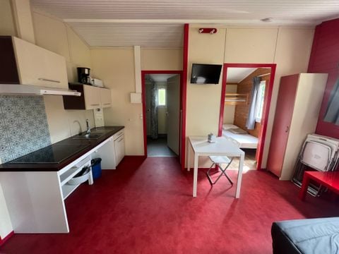 CHALET 4 personnes - BOIS PMR (Personnes à Mobilité Réduite) 3/4 personnes