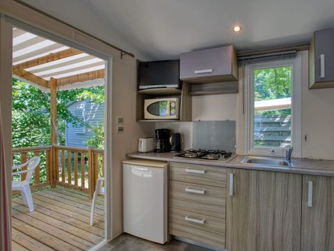 MOBILHOME 2 personnes - MH1 ASTRIA 16 m²