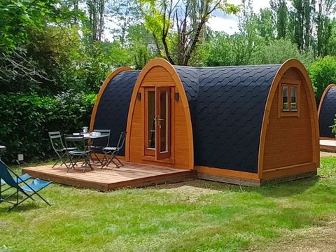 HÉBERGEMENT INSOLITE 4 personnes - Cabane POD 14m² - 2 chambres