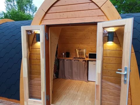 HÉBERGEMENT INSOLITE 4 personnes - Cabane POD 14m² - 2 chambres