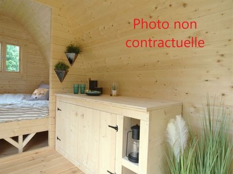 HÉBERGEMENT INSOLITE 4 personnes - Cabane POD 14m² - 2 chambres