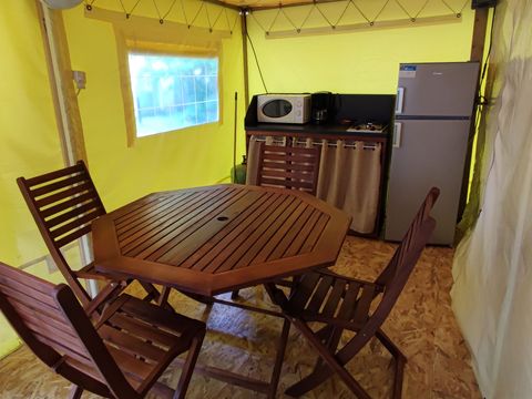 BUNGALOW TOILÉ 5 personnes - Bungalow Toilé (Sans sanitaires)